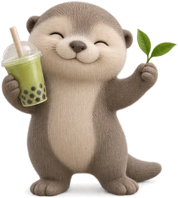 Boboza otter mascot