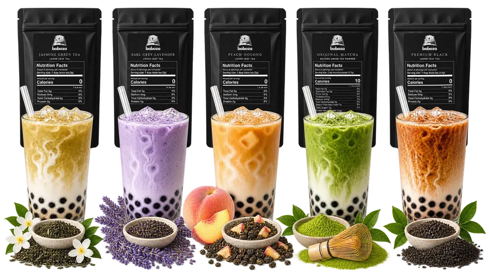 Sugar-Free Teas kit flavors